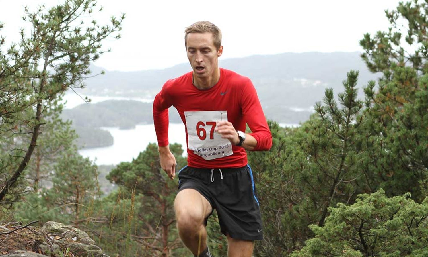 Ronny Børsheim tok 2. plass i 30-39 år. (Foto: KVB)