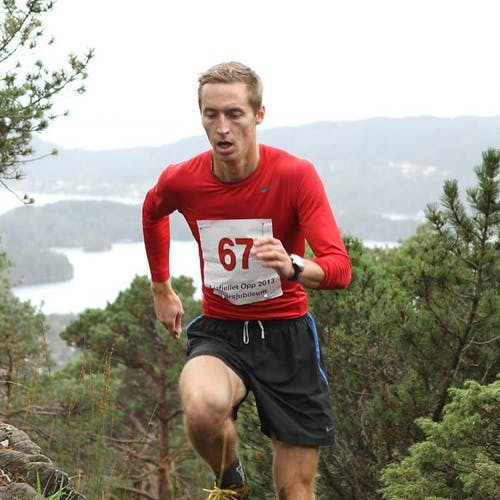 Ronny Børsheim tok 2. plass i 30-39 år. (Foto: KVB)