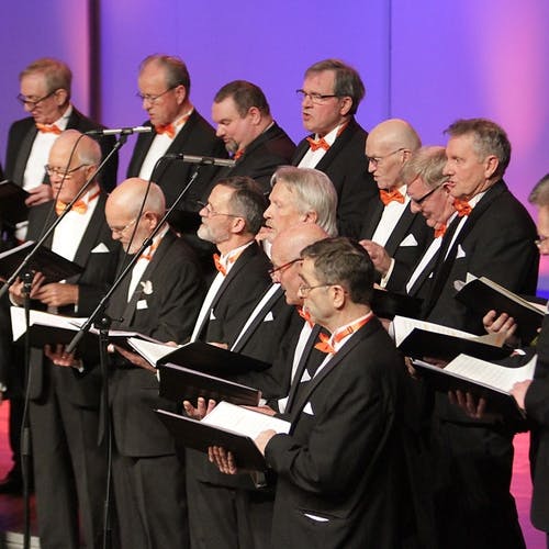 Det blei også innføring i dei ulike stemmene i koret. (Foto: KVB)