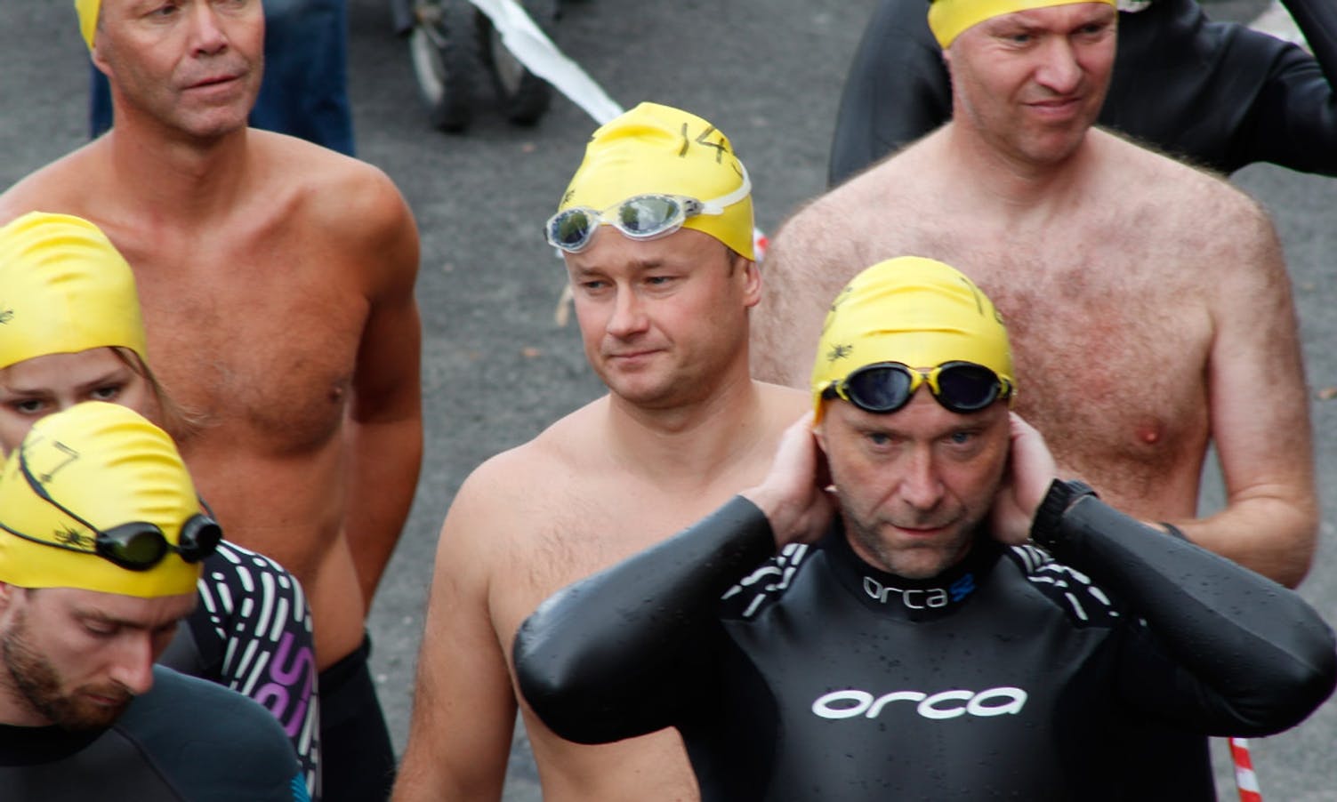 Ein litt skeptisk Blomberg før debuten på Os Triathlon i 2010 (foto: Andris Hamre)