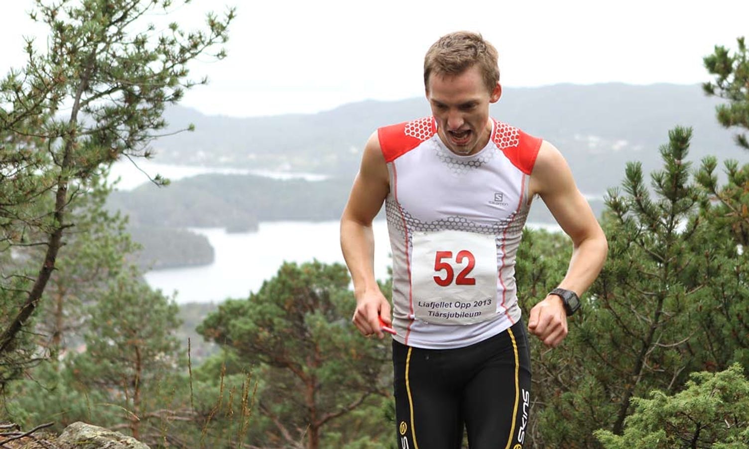 Robert Bergstå gjorde som i Langedalen Opp, kom på 2. plass. (Foto: KVB)