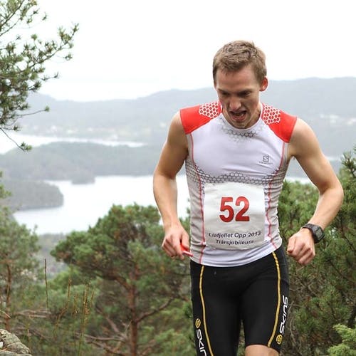 Robert Bergstå gjorde som i Langedalen Opp, kom på 2. plass. (Foto: KVB)