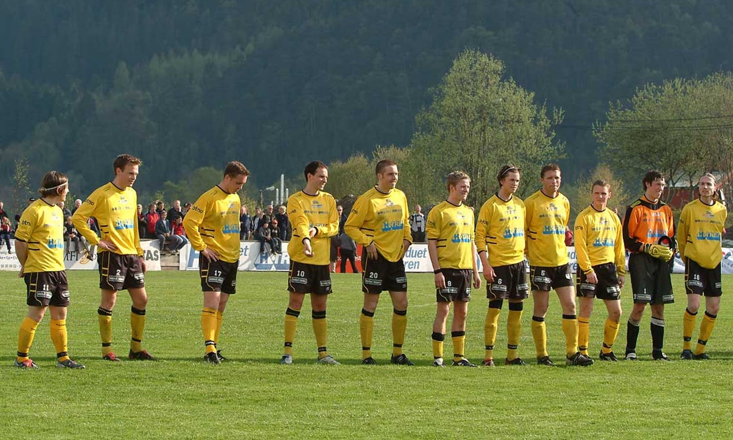 Laget som i 2004 leia 1-0 og 2-1 over Vålerenga.  (Foto: Kjetil Vasby Bruarøy)