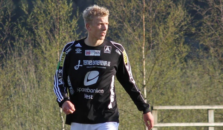 Vegard Leikvoll Moberg, her i NM-kamp for Åsane mot Os i fjor, har hatt ein god start på årets sesong. (Foto: Kjetil Vasby Bruarøy)