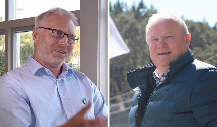 Gustav Folkestad (t.v.) og Karsten Austevoll uttaler seg til BT. (Foto: Ørjan Håland og Kjetil Vasby Bruarøy)