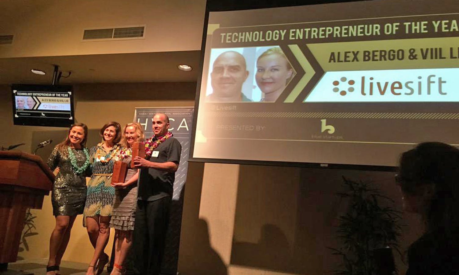 Bergo blei årets entreprenør på Hawaii