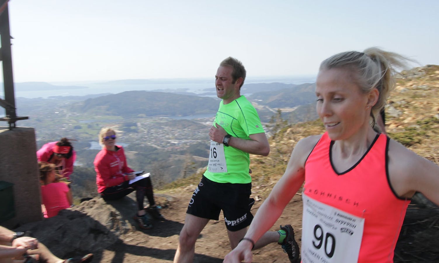 Tore Sælen sprang på 27:69, Karin Hilstad på 27:50. (Foto: KVB)