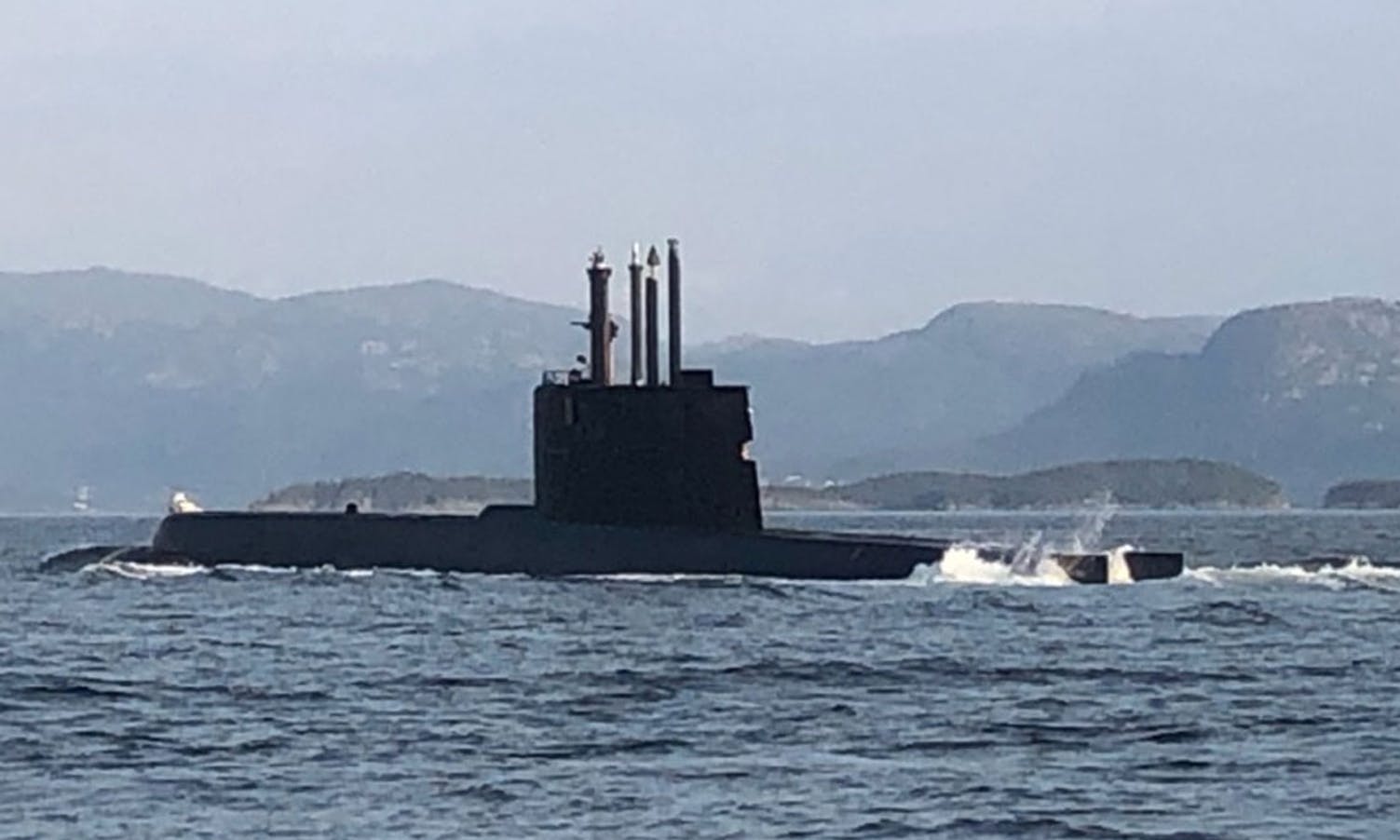 KNM Utsira er navnet på denne ubåten. (Foto: Bjørn Ingvar Fosen)