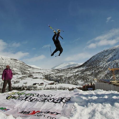 Erik Tangenes var best på ski. (Privat foto)