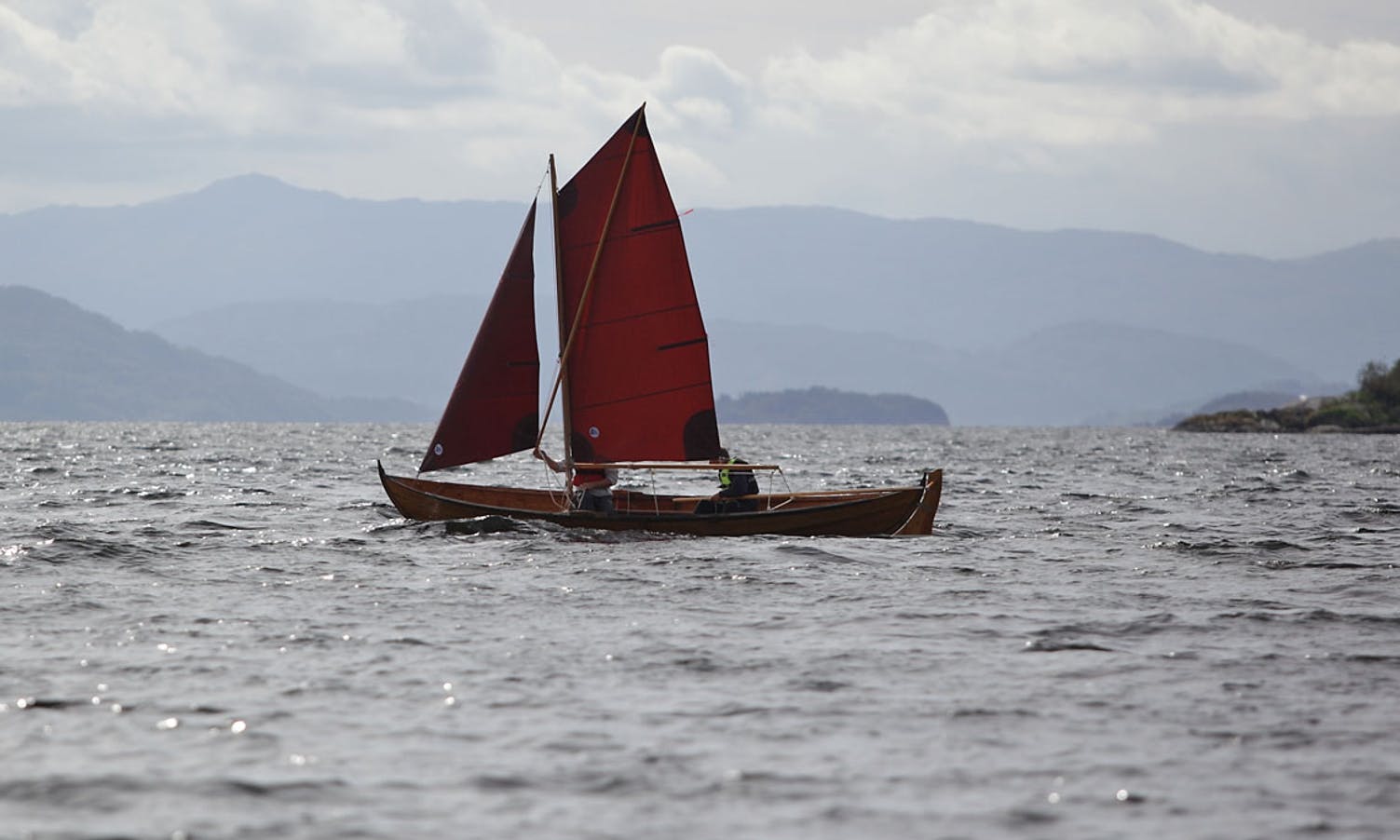 I god vind for segling. (Foto: Kjetil Vasby Bruarøy)