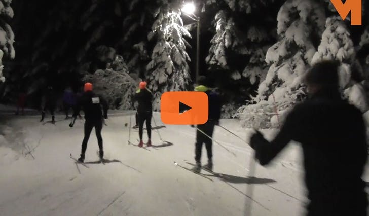 Os Fotball med ski-challange på Frotveit