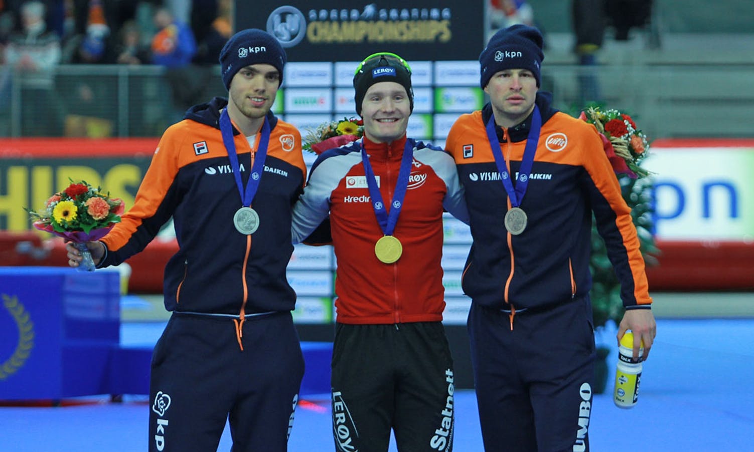 Roest, Pedersen og Kramer. (Foto: Kjetil Osablod Grønvigh)