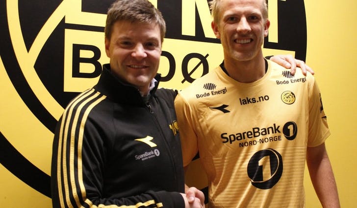 Vegard Leikvoll Moberg signerte onsdag for Bodø/Glimt (foto: Bodø/Glimt)
