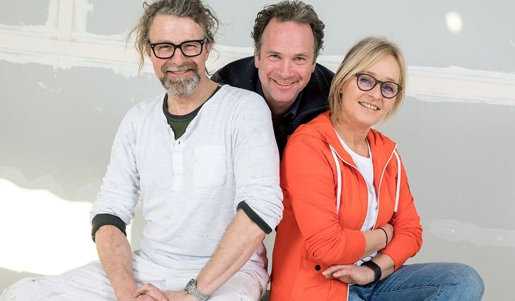 F.v.: Einar Nilsson, Andreas Nygaard og Kjersti Bergesen. (Foto: Eivind Senneset, TV 2)
