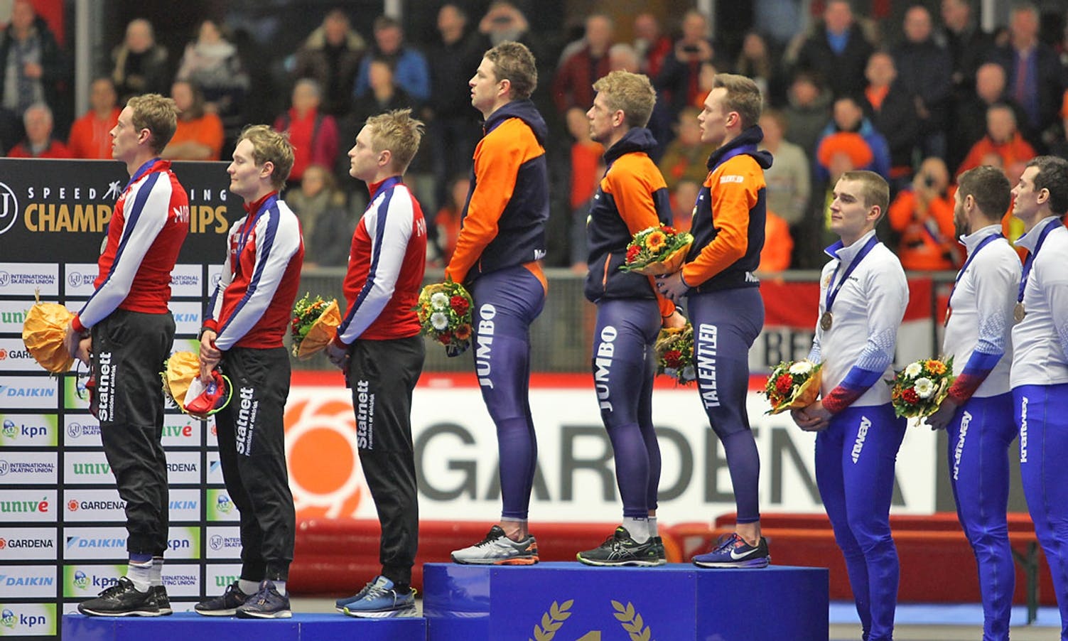 Nederland tok gullet - Russland bronsen.  (Foto: KOG)
