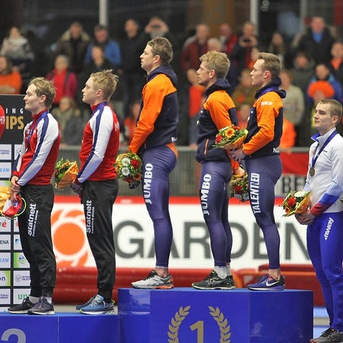 Nederland tok gullet - Russland bronsen.  (Foto: KOG)
