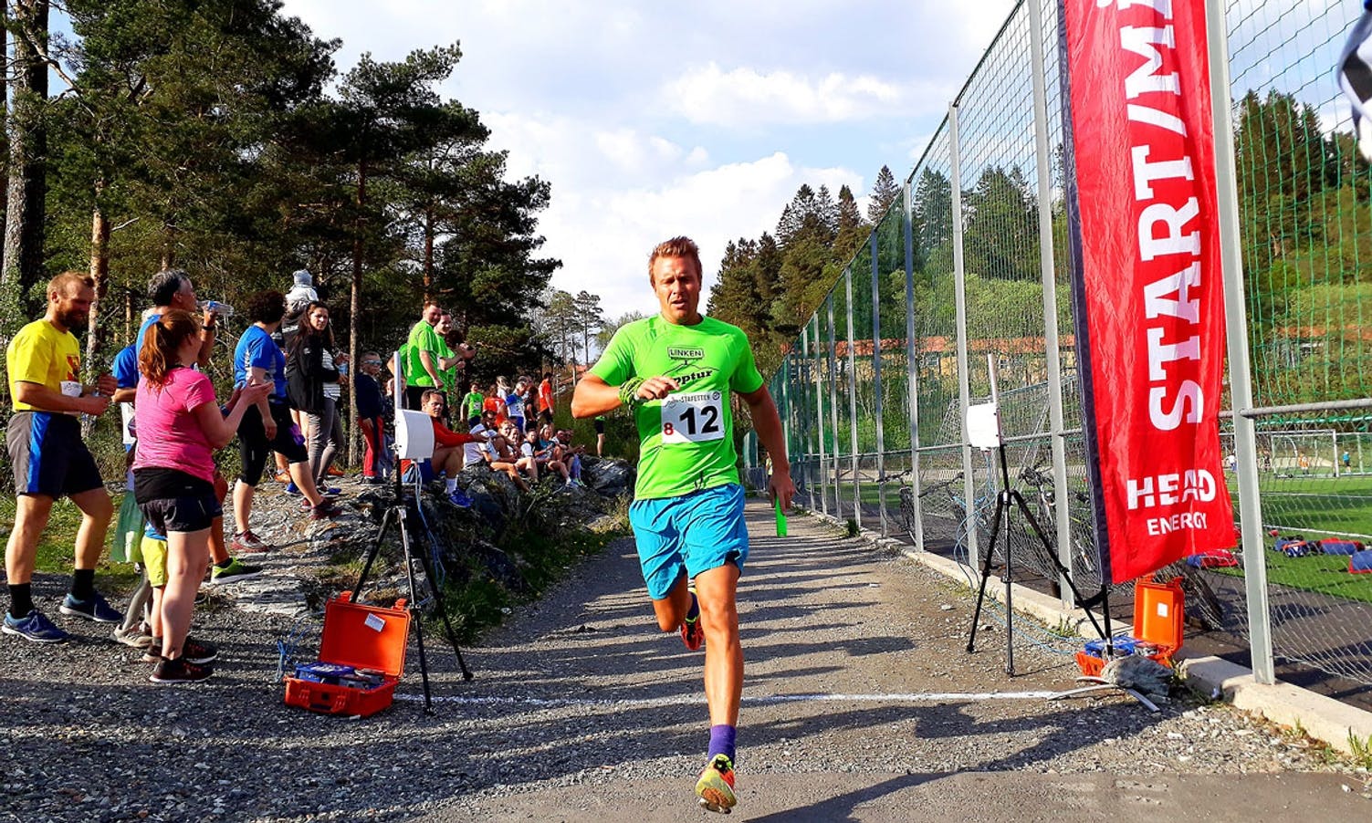 Kjetil Pedersen sprang siste etappen for vinnarlaget (privat foto)