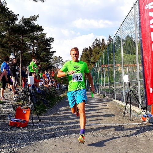 Kjetil Pedersen sprang siste etappen for vinnarlaget (privat foto)