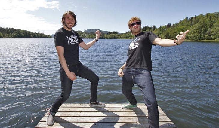 Brørne William og Andreas Lindborg feirer laurdag sju år med festival-suksess på Søfteland – i Oseana. (Arkivfoto: Kjetil Vasby Bruarøy)