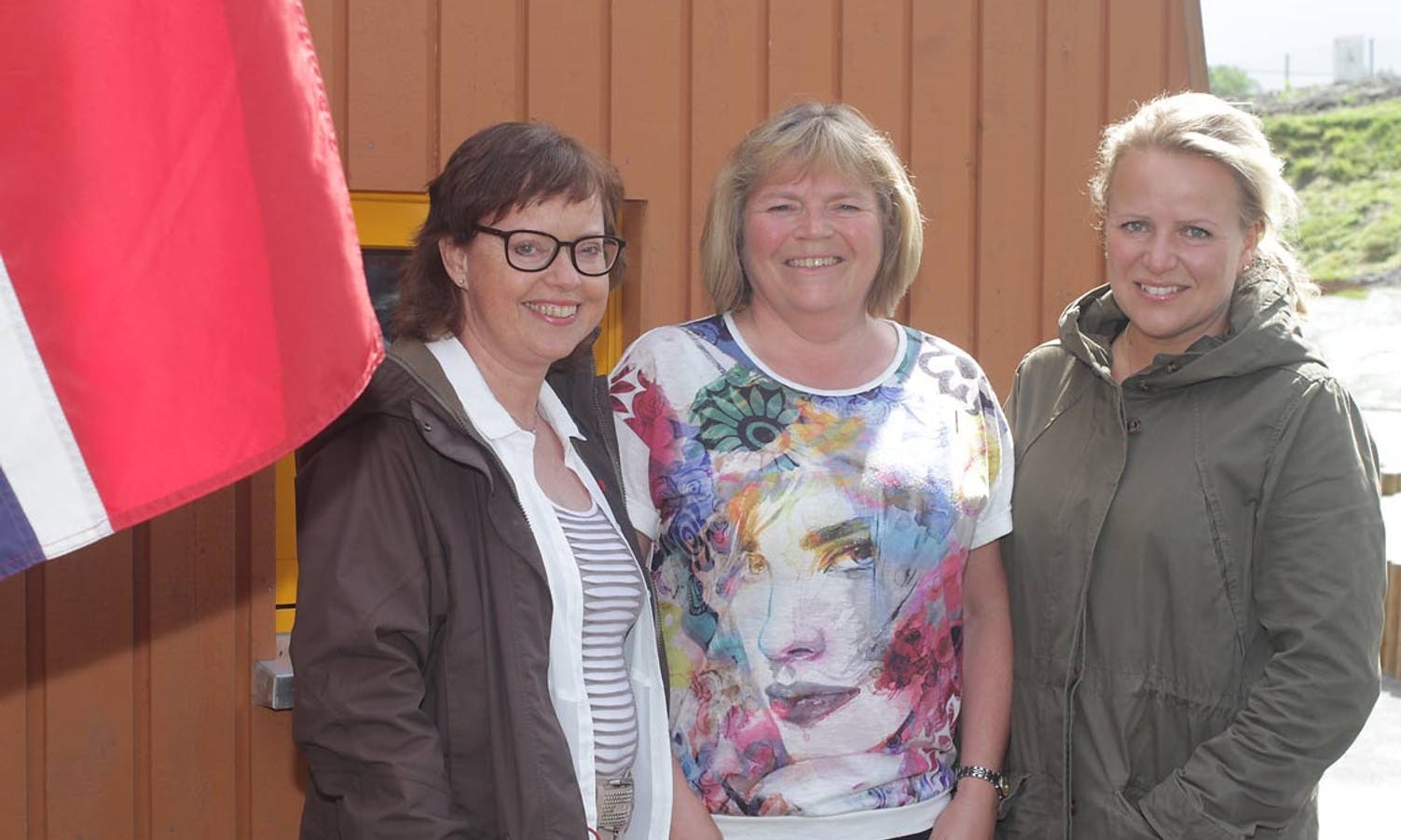 Line Rye, Liv Jansen og Irene Ullensvang. (Foto: KVB)