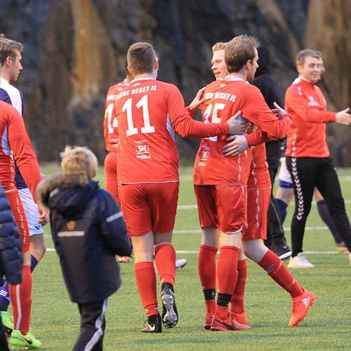 Søre Neset opprykk til 6. divisjon. (Foto: KOG)