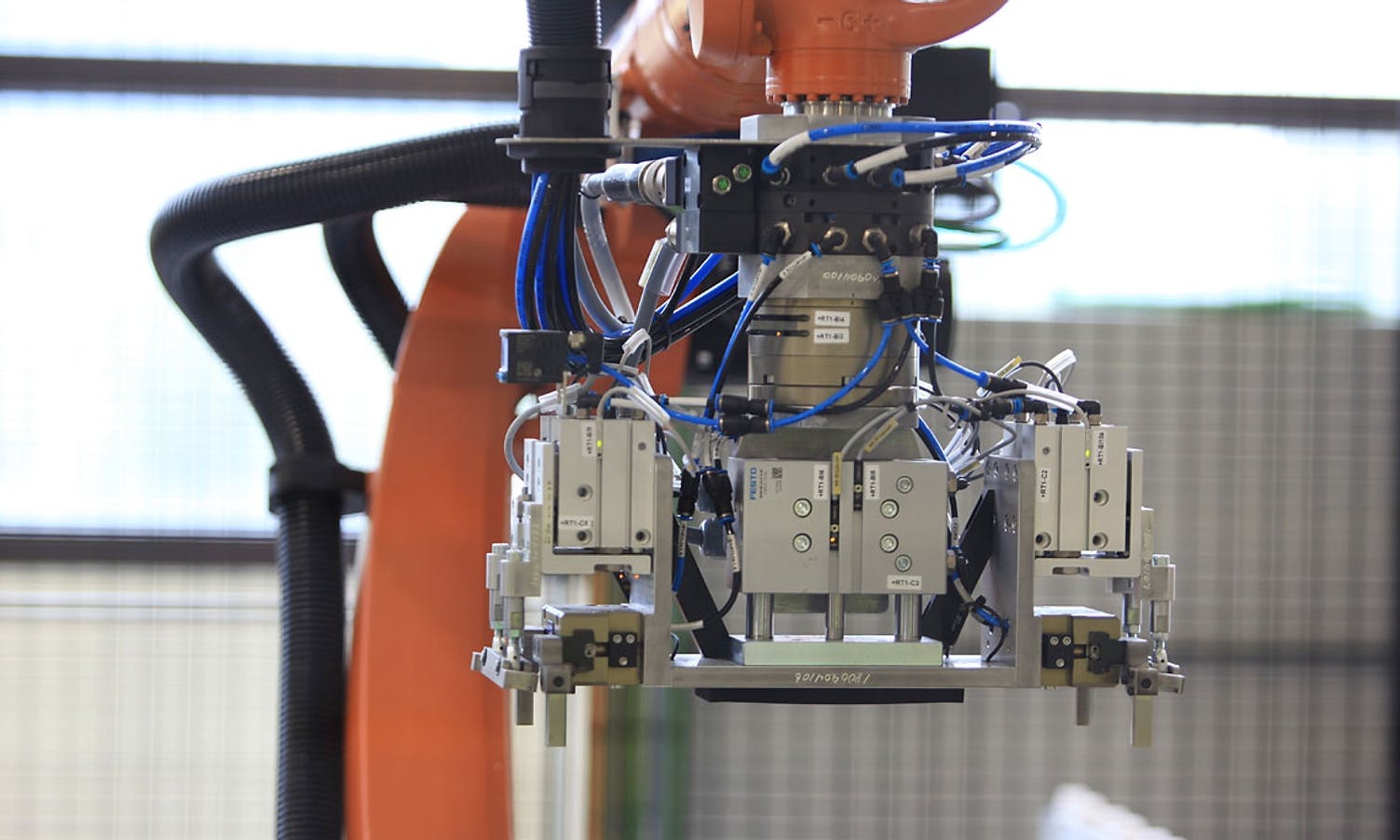 13 robotar skal stå for mesteparten av produksjonen. (Foto: KVB)
