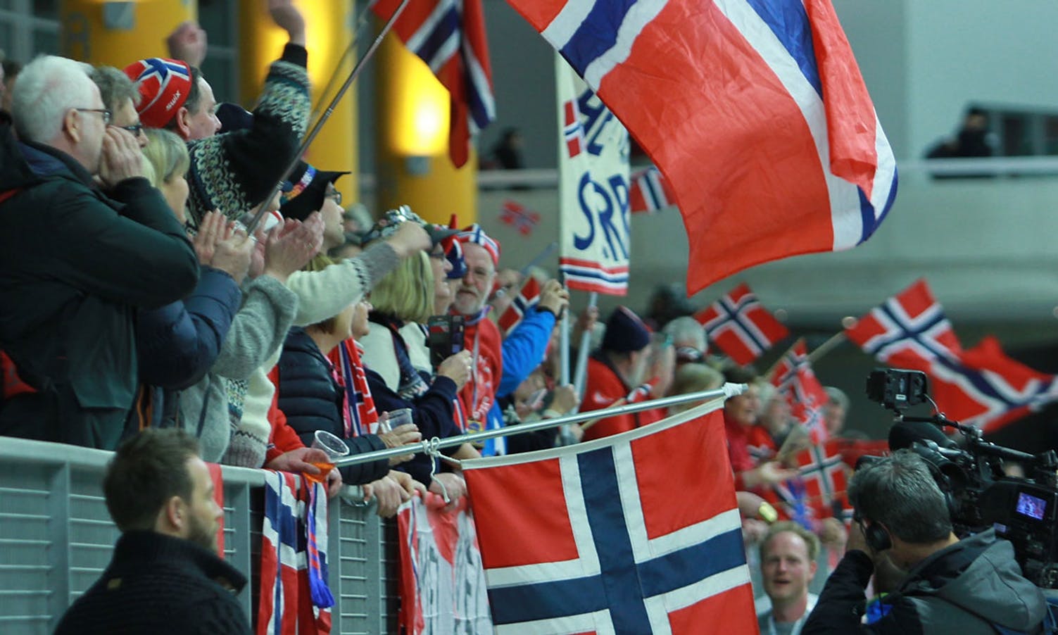 Jubel over Noregs første VM-gull. (Foto: KOG)
