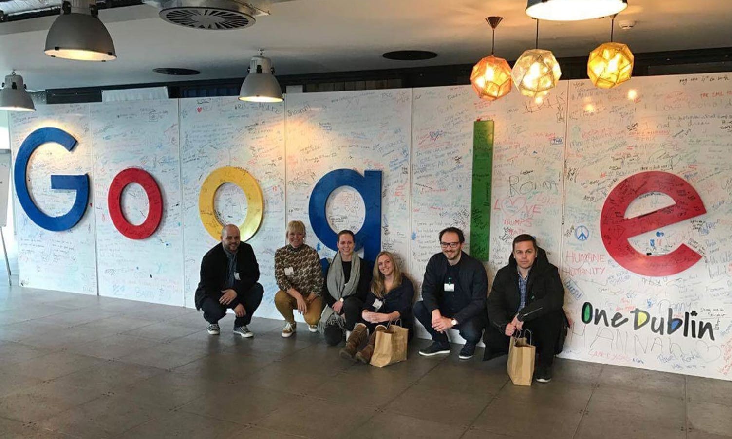 I Google sitt hovudkvarter i Dublin.
