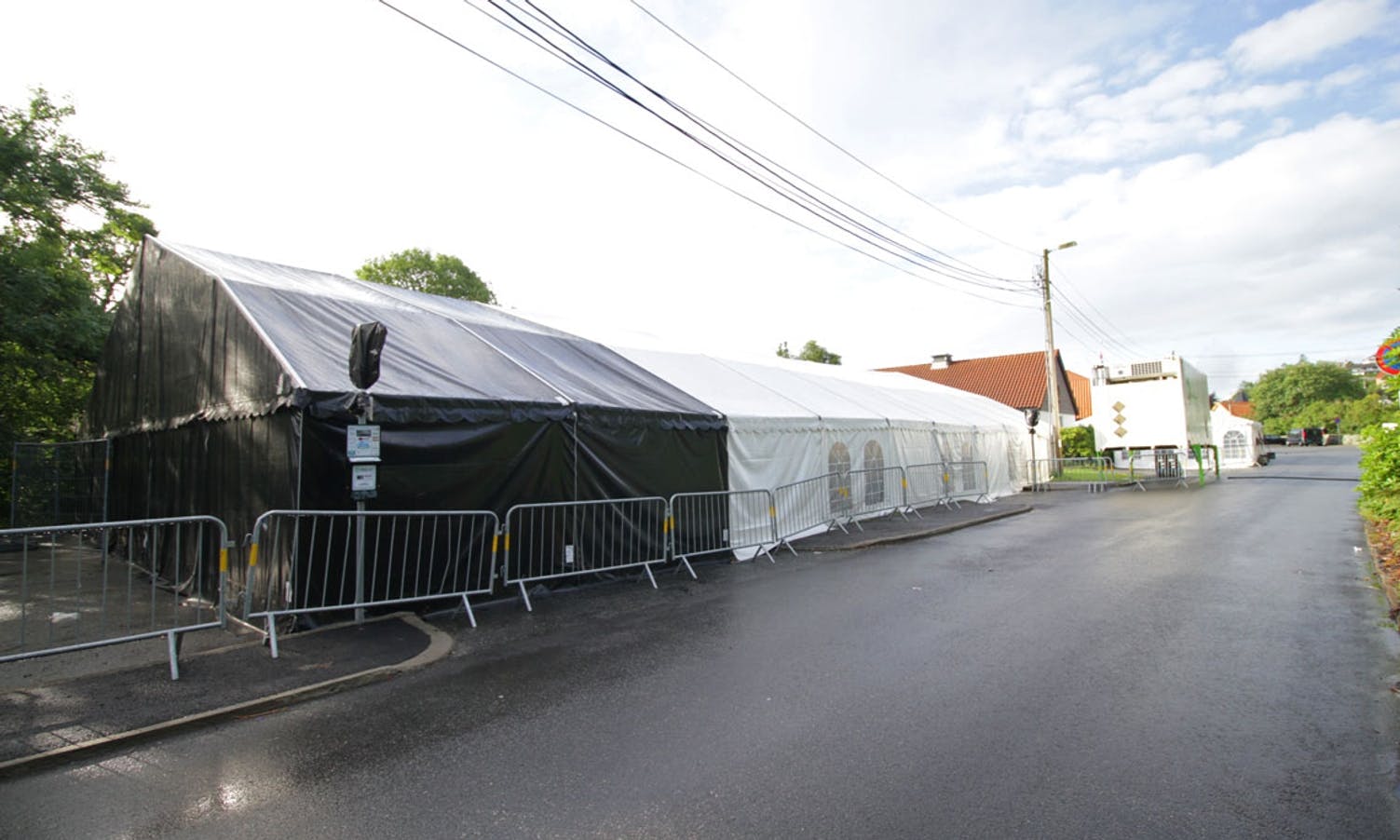 VIP-teltet har blitt endå større. (Foto: KVB)