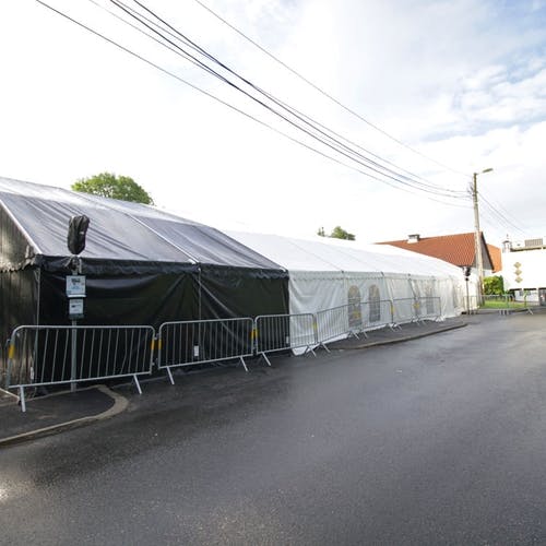 VIP-teltet har blitt endå større. (Foto: KVB)
