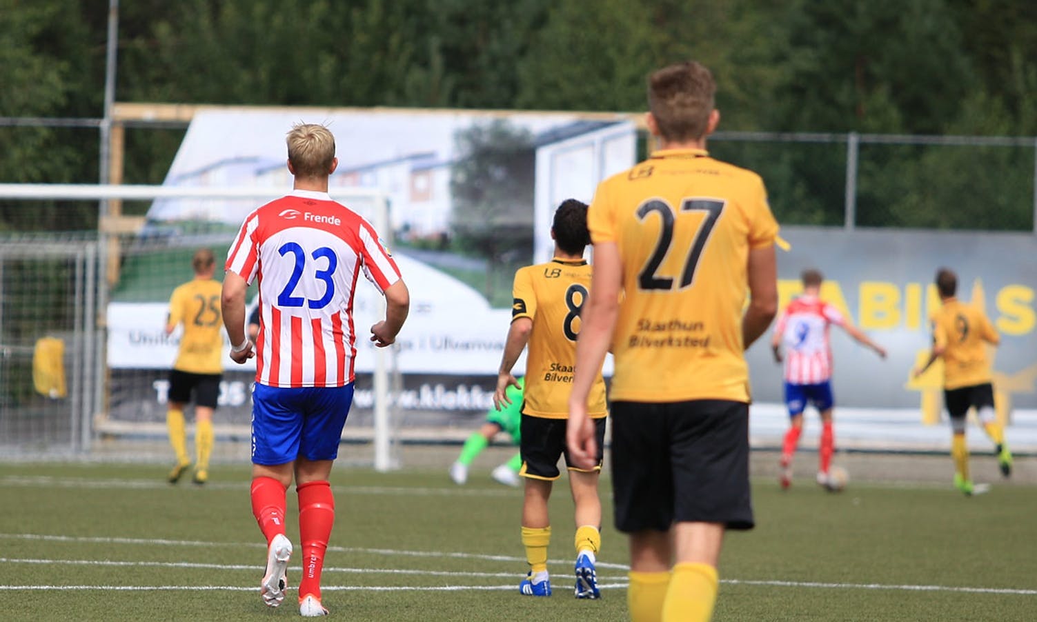 0-2 ved innbytar Martin Hummelvoll. (Foto: KVB)