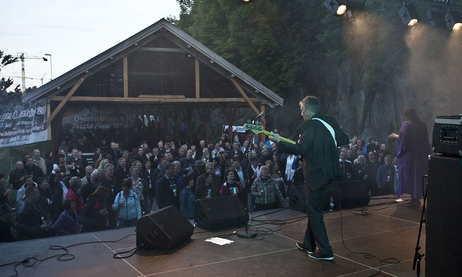 Osøren-festivalen i 2010. I år skal scenen stå i motsett ende.