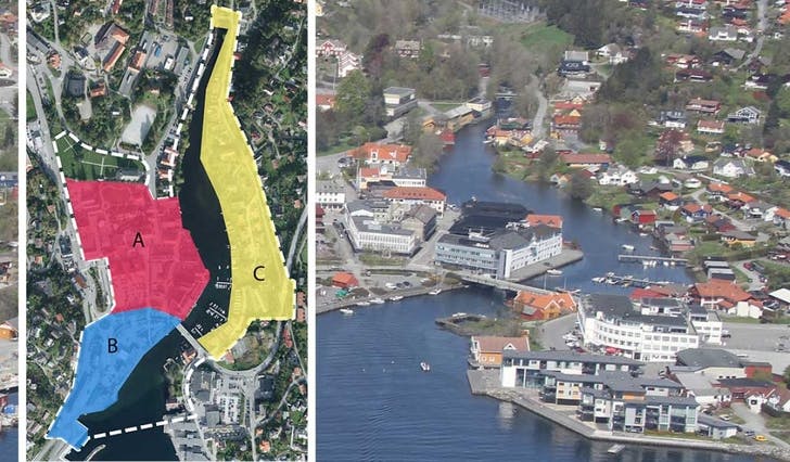No startar kommunen arbeidet med ein områdeplan for Osøyro (foto: Kjetil Vasby Bruarøy)