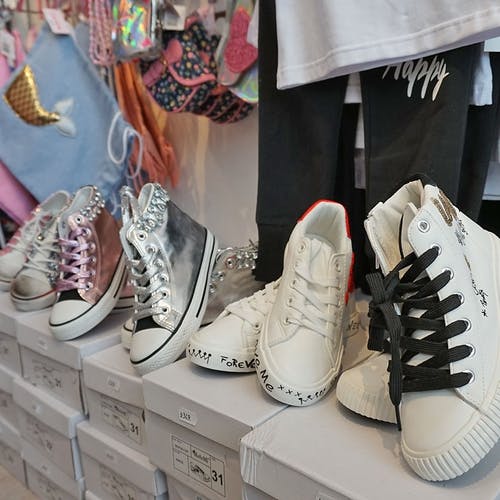 Tøffe sko til tøffe jenter. (Foto: KOG)