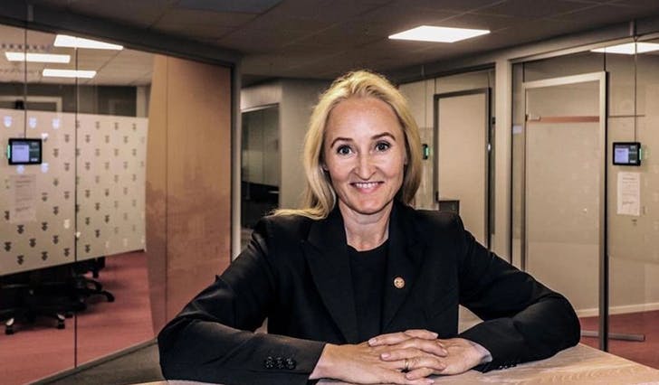 Marknadssjef i Corvus, Sonja Vernøy Hansen, blir del av regjeringa si nye satsingsgruppe, Maritim21. (Pressefoto)