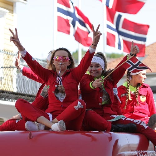 Osrussen i 17. maitoget 2018. (Foto: Kjetil Vasby Bruarøy)