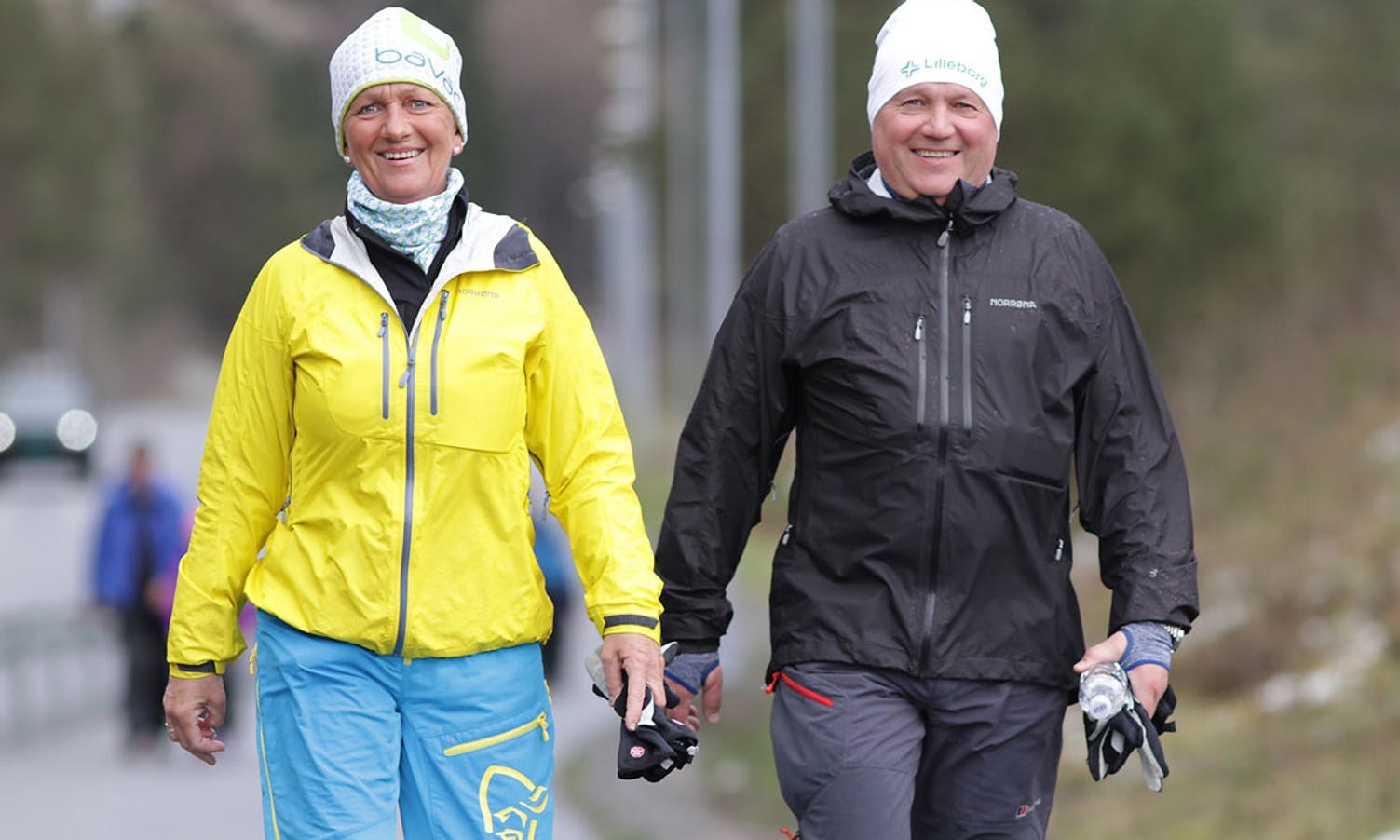 Marianne Søvik og Odd Sande. (Foto: CFB)