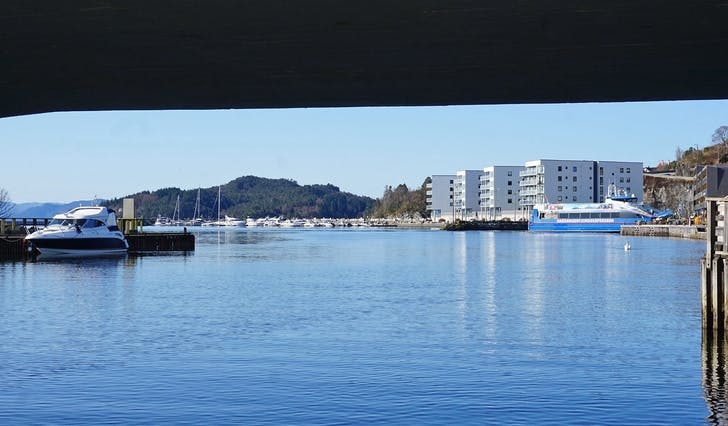 Os hamn i dag. (Foto: Kjetil Vasby Bruarøy)