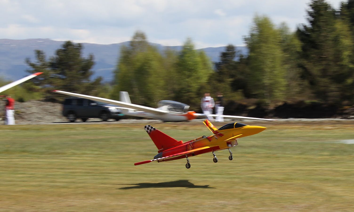 Fin landing. (Foto: KVB)