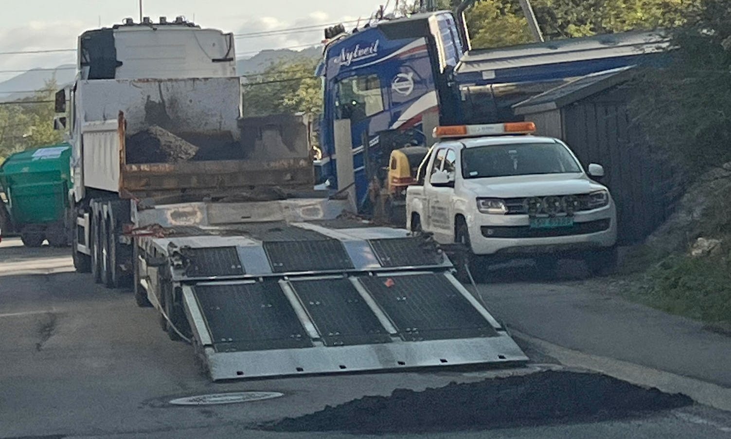 Får asfalt etter klagestorm