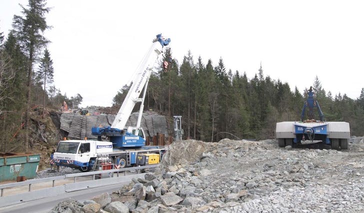Kommunestyret vedtok å forskuttera utbygginga av fylkesvegen mellom Åsen og Helleskaret (foto: Kjetil Vasby Bruarøy)