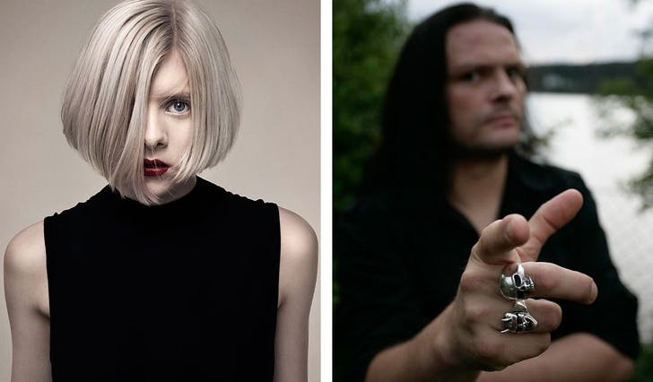 Aurora og tidlegare Immortal-frontfigur, no soloartist, Olve «Abbath» Eikemo. (Pressefoto/Kjetil Vasby Bruarøy)