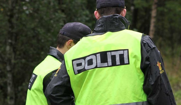 Politiet på Lyseklostervegen. (Arkivfoto: Kjetil Vasby Bruarøy)