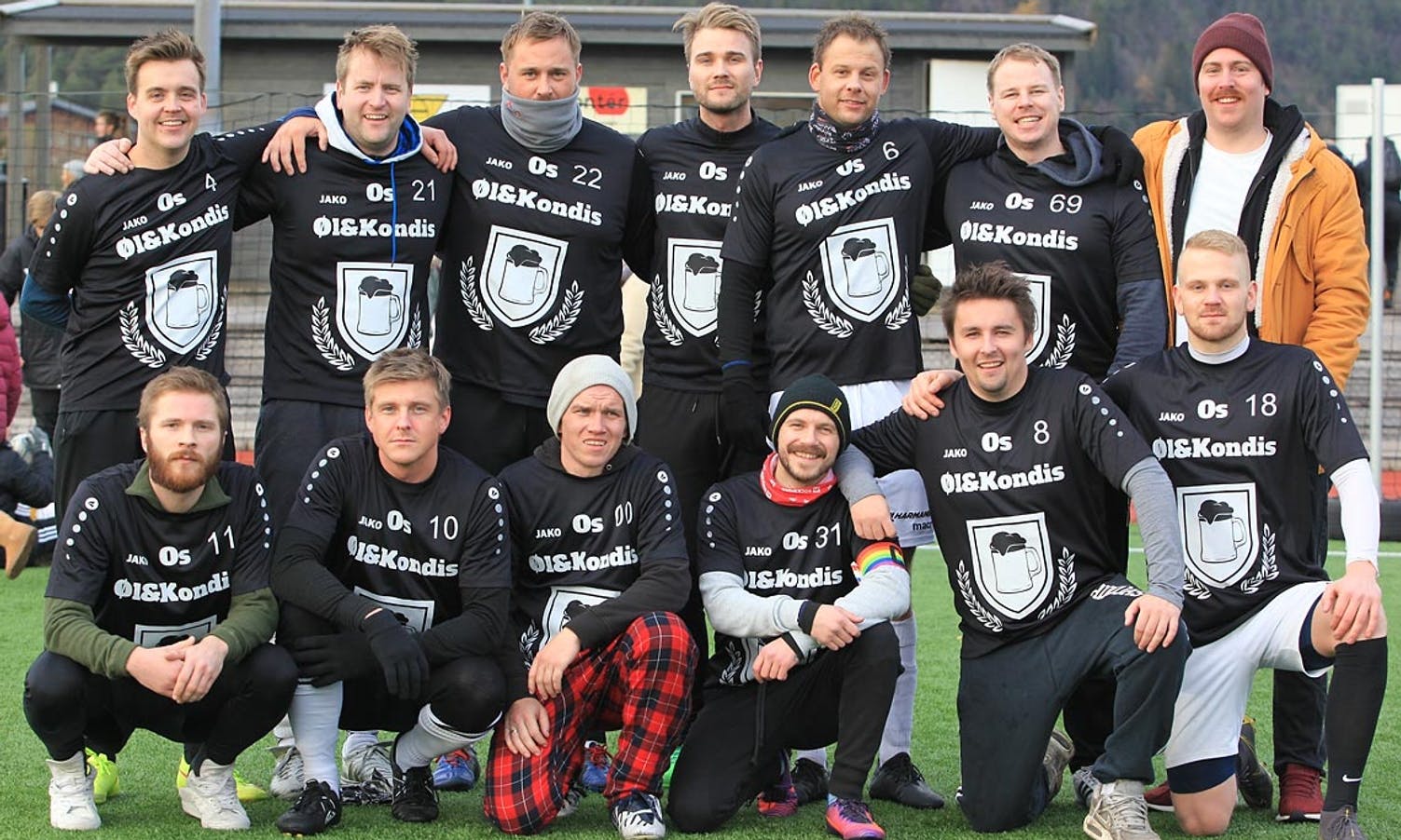 Tok seg til semifinale: Øl og Kondis. (Foto: KVB)