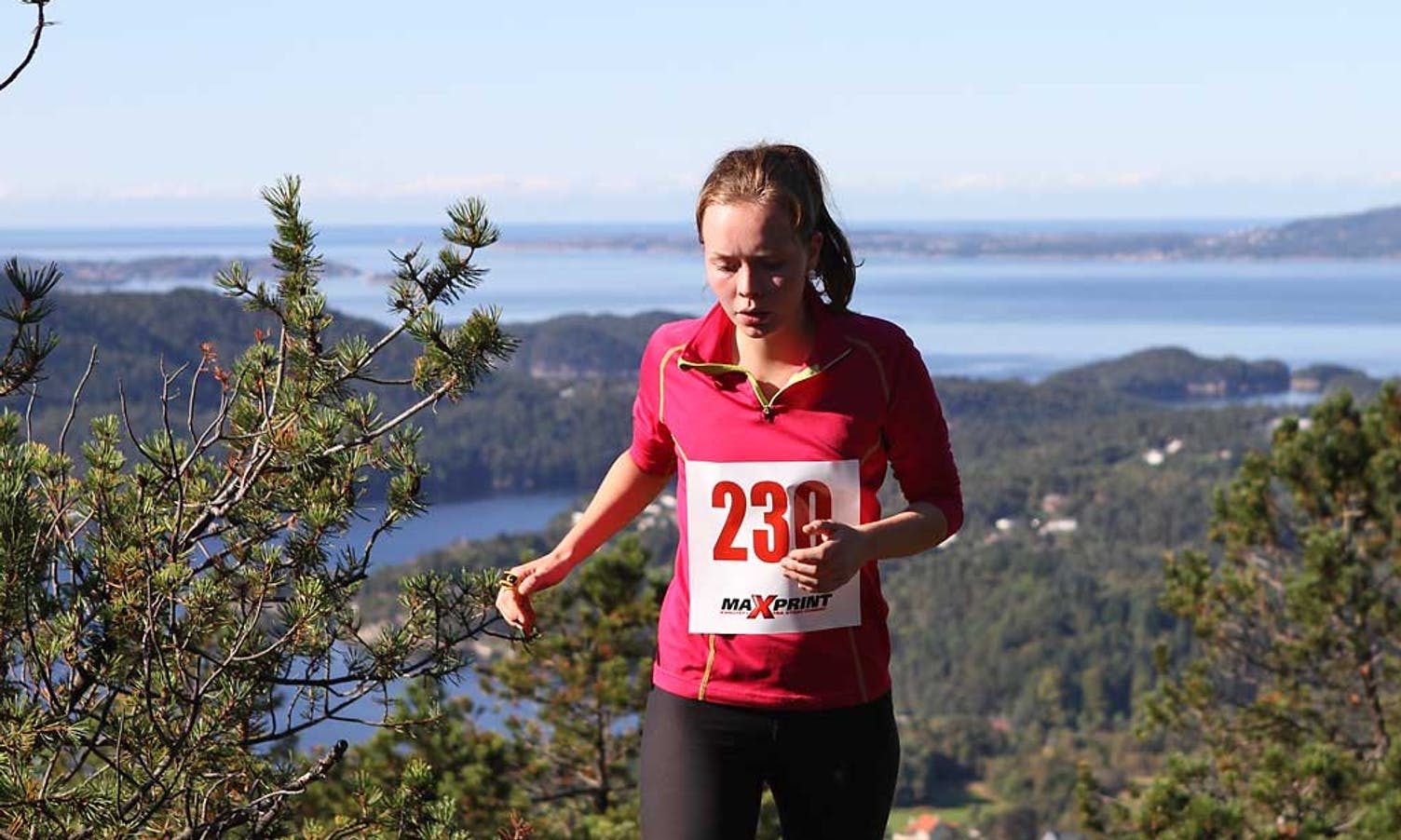 Maria Steien (17:26) kom på 2. plass. (Foto: KVB)