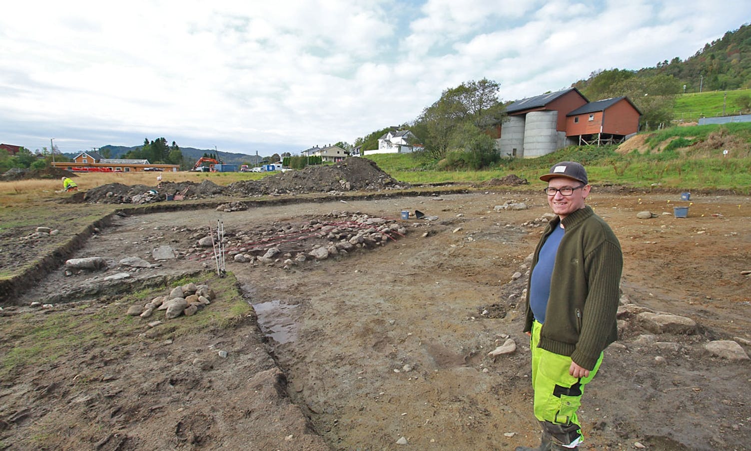 Kva har arkeologane funne på Hjelle?