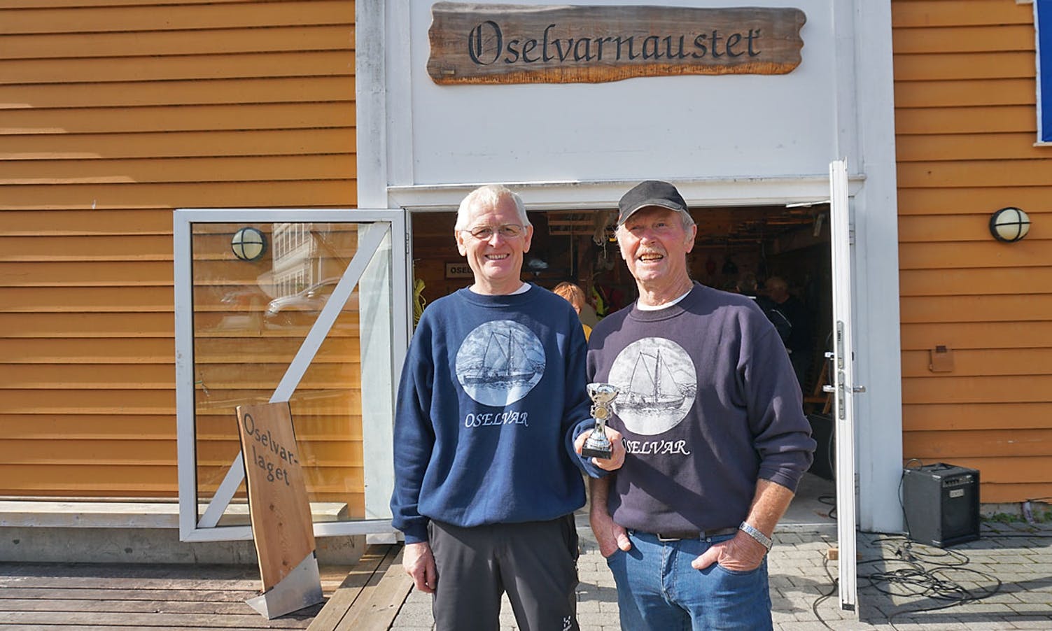 Ingen er uansett raskare enn Jostein Røttingen (t.v.) og John Lepsøy. (Foto: KOG)