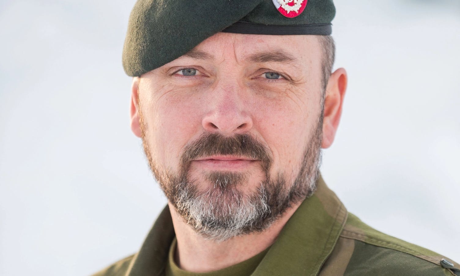 Sjef for den norske kontingenten, oberstløytnant Bernt Lockert. (Foto: Forsvaret)