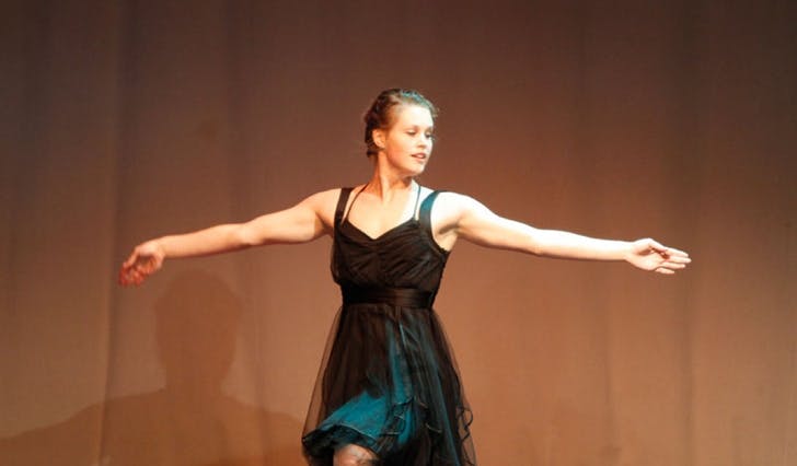 Julia Agate Erstad Bergesen tek utdanning som dansar i London (arkivfoto: Kjetil Vasby Bruarøy)