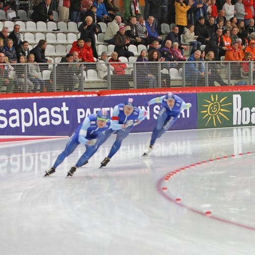 Til VG.no seier Håvard Bøkko at han måtte ropa «vent» til Sverre fleire gonger under løpet.  (Foto: KOG)